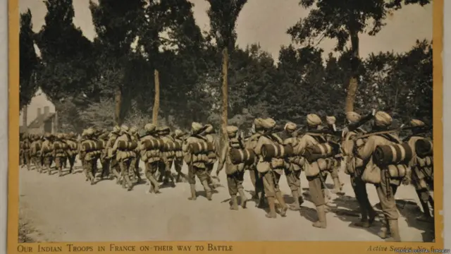 प्रथम विश्व युद्ध के दौरान पंजाब के सैनिक