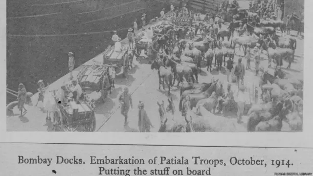 प्रथम विश्व युद्ध के दौरान पंजाब के सैनिक