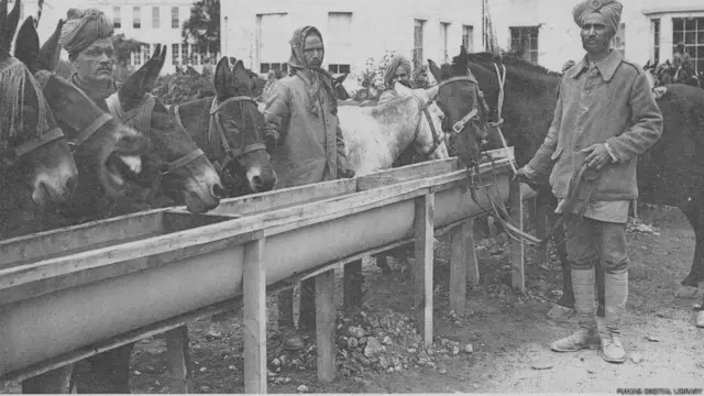 प्रथम विश्व युद्ध के दौरान पंजाब के सैनिक