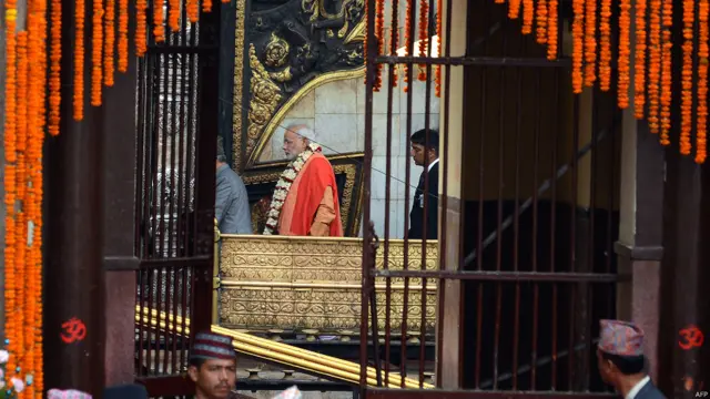 पशुपतिनाथ मंदिर, नेपाल, नरेंद्र मोदी
