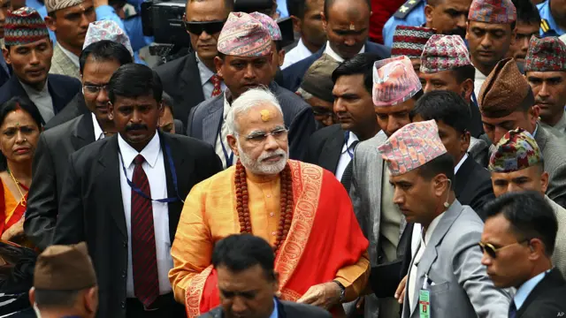 पशुपतिनाथ मंदिर, नेपाल, नरेंद्र मोदी