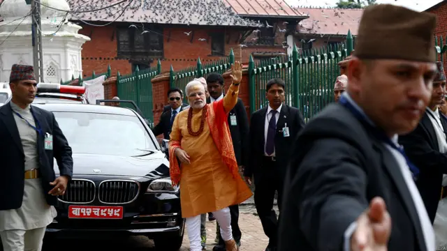 पशुपतिनाथ मंदिर, नेपाल, नरेंद्र मोदी