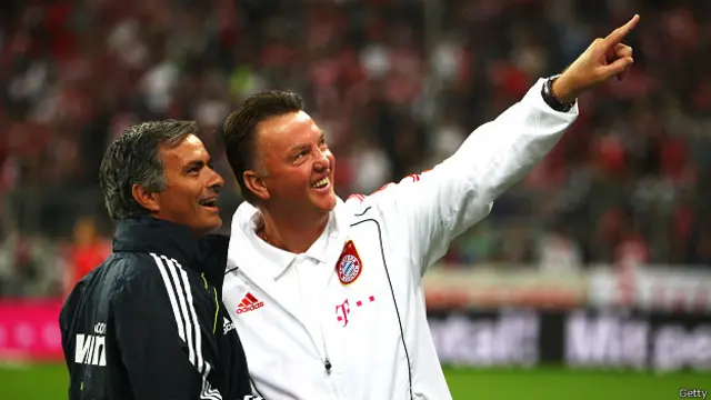 Mourinho y Van Gaal