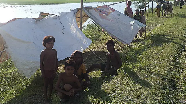 बिहार, बाढ़ प्रभावित लोग