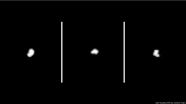 El cometa 67P el 4 de julio de 2014. ESA Rosetta MPS for OSIRIS Team 