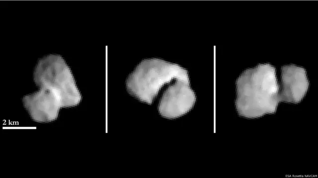 El cometa 67P el 20 de julio de 2014. ESA/Rosetta/NAVCAM 