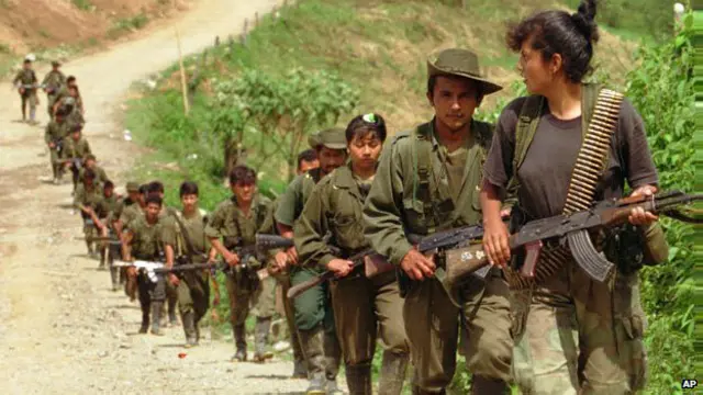 Mujeres en las FARC