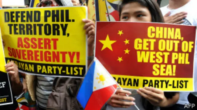 चीन के ख़िलाफ विरोध प्रदर्शन