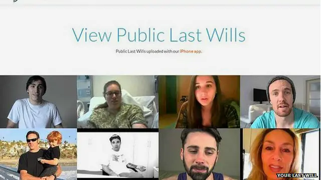 Usuarios del sitio Tu última voluntad