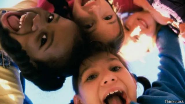 Niños sonrientes