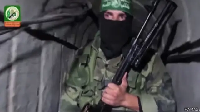 Escena de video de Hamas