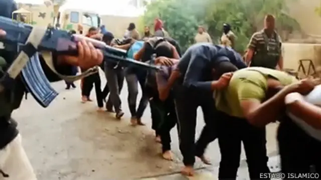 Escena de video de ISIS