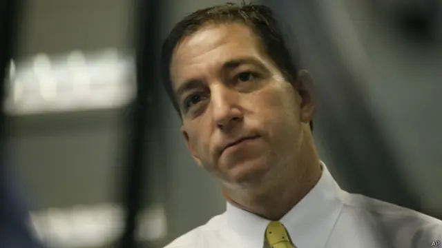 美國記者格林沃爾德（資料照片）