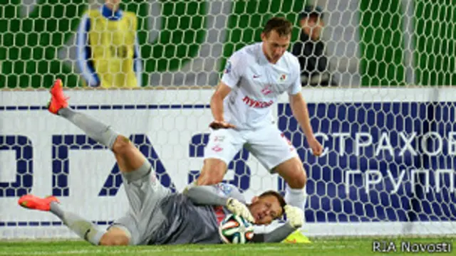 "Рубин" - "Спартак"