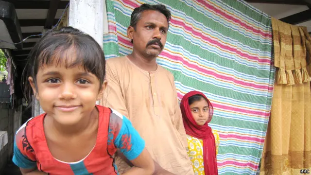 ශ්‍රී ලංකාවේ පිළිසරණ පතන පකිස්තාන් පවුලක් 