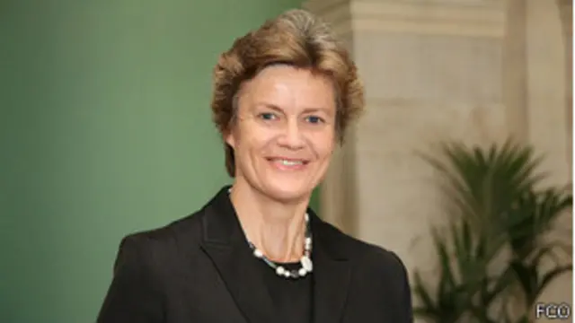 吴百纳曾于2003年至2009年间供职于英国驻华大使馆6年，先后任政治参赞和公使。