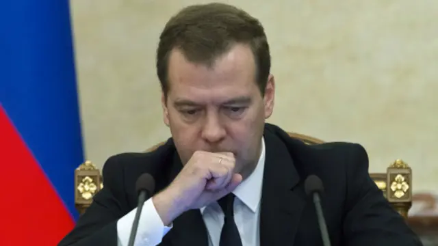 ألقى ميدفيديف باللوم على الغرب في الاضرار التي لحقت بالاقتصاد الروسي