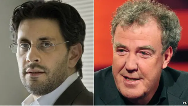 Данни Коэн и Джереми Кларксон