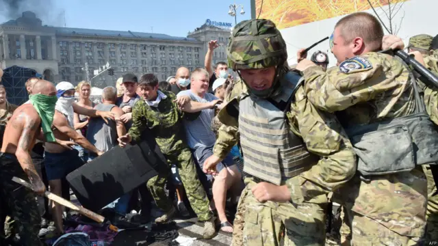 Столкновения на Майдане