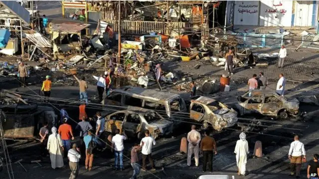 تزامنت الأحداث مع عدد من الهجمات بالسيارات المفخخة في العاصمة ومدن أخرى. 