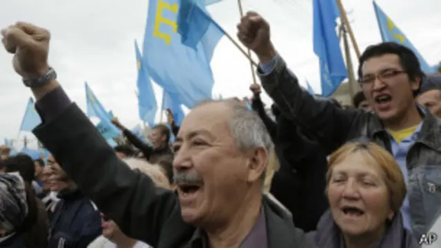 митинг крымских татар
