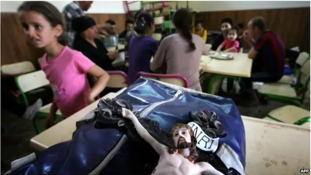 當地大多數伊拉克基督教徒已逃離家園