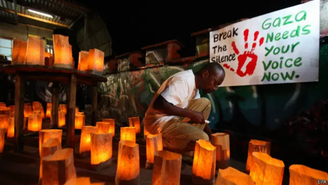 Акция в Кении