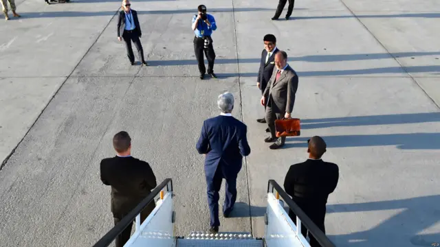 جان کری، وزیر امور خارجه ایالات متحده آمریکا، برای دومین بار در یک ماه گذشته به کابل رفته است.