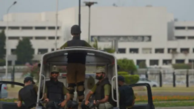 اسلام آباد میں ضرب عضب کے شروع ہونے کے ساتھ ہی سکیورٹی انتظامات سخت کر دیے گئے تھے