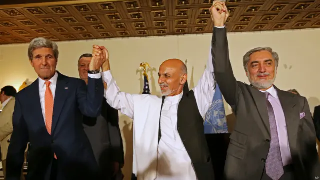 گفته می‌شود هدف از سفر این بار آقای کری به کابل، گفت‌وگو در مورد ساختار "دولت وحدت ملی" است که تا کنون به صورت مشخص در مورد ماهیت آن صحبتی نشده است. 