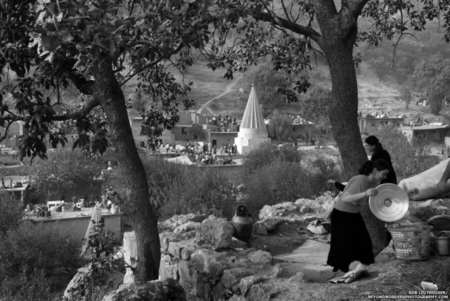 یزیدی فرقے کا مقدس ترین مقام عراقی دارالحکومت بغداد سے 430 کلومیٹر دور لیشن میں واقع ہے