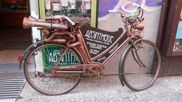Bicicleta de Bronce