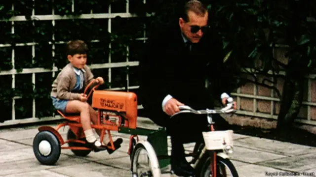 принц Чарльз и принц Филипп