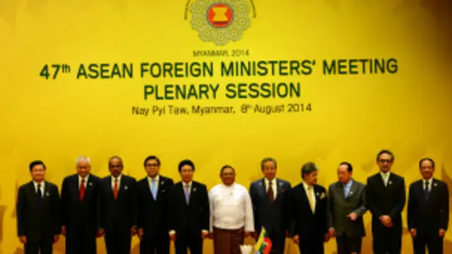 ASEAN foreignministers meeting 2014