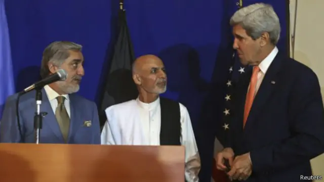 قال وزير الخارجية الأمريكية جون كيري إن عملية مراجعة فرز الأصوات من شأنها أن تحقق المصداقية للعملية الانتخابية