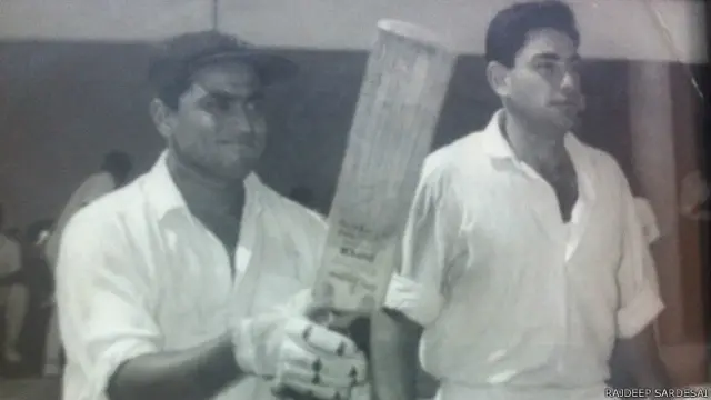 दिलीप सरदेसाई, फारूक इंजीनियर के साथ.