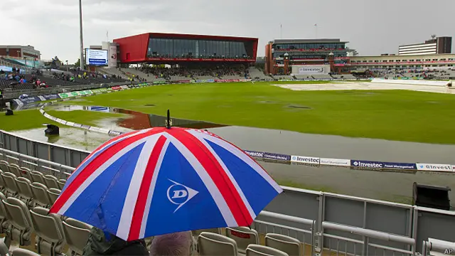 चौथे टेस्ट मैच के दूसरे दिन बारिश