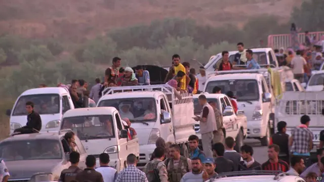 أعلن أوباما العملية العسكرية بعد تهديد داعش للأقلية اليزيدية 