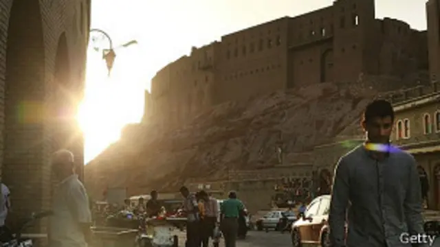 Erbil, con su reconocida ciudadela, ha sido una de las ciudades más seguras de Irak.