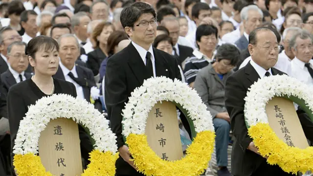 Tomihisa Taue, alcalde de Nagasaki