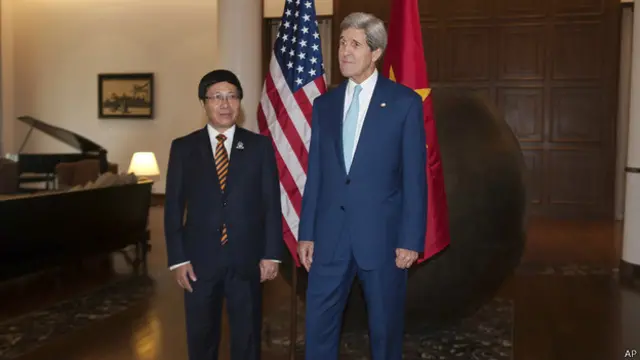 Ngoại trưởng Hoa Kỳ John Kerry cũng có cuộc gặp với người đồng cấp Việt Nam hôm 8/8