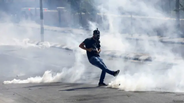 Акция протеста на Западном берегу Иордана