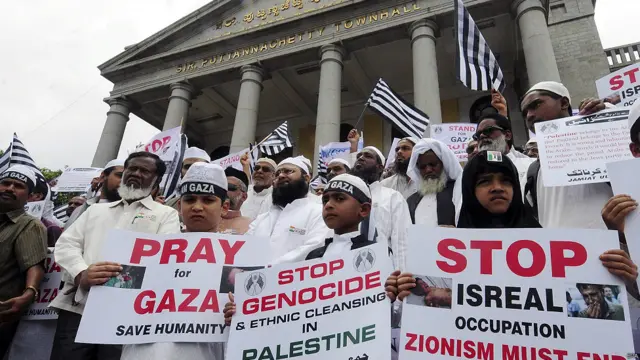 Protesta en Bangalore, India