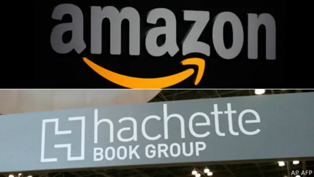 Logotipos de Amazon y Hachette