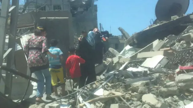 "برای این خانواده‌ها خیلی دردناک است که در زمان آتش‌بس به محله‌شان برگردند و تنها چیزی که ببینند، خانه ویرانه‌شان باشد"