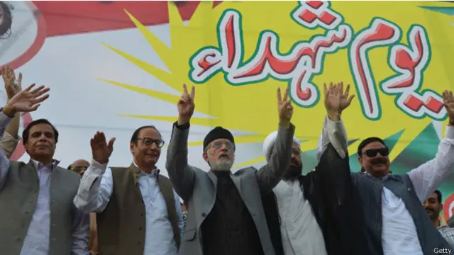 طاہر القادری کے مطابق وہ عمران خان کے ساتھ چل کر ’ظلم کا خاتمہ‘ کریں گے