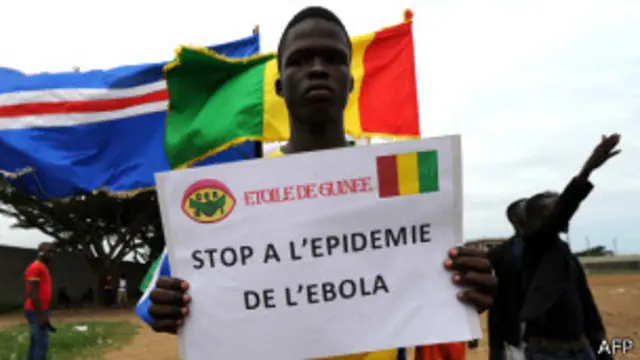 Protesta en África
