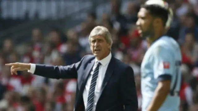 Pellegrini dalam tim selalu bicara tentang "dua h." 