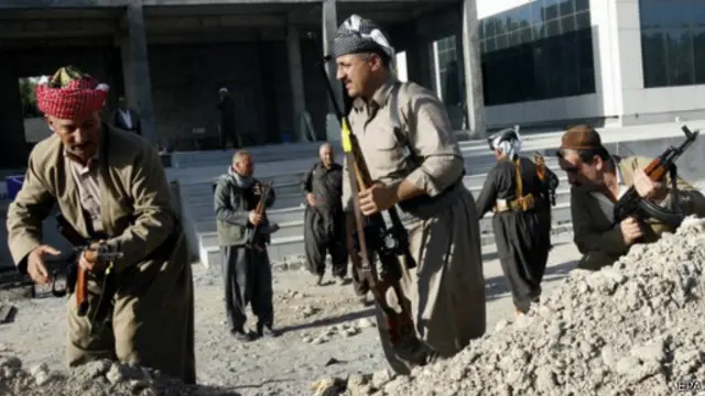 قوات من البيشمركة