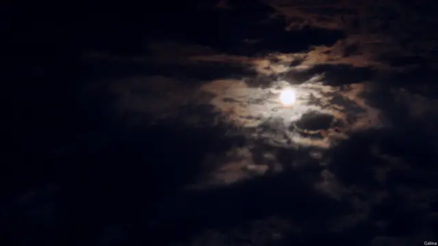 Суперлуна в Латвии